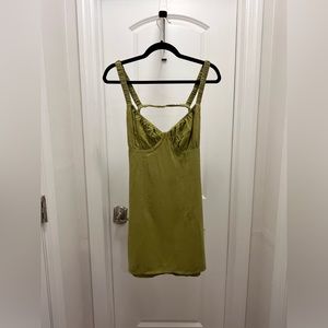 Sundays, Mini Green Dress